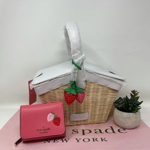 Kate Spade Picnic in the Park Basket and Wallet